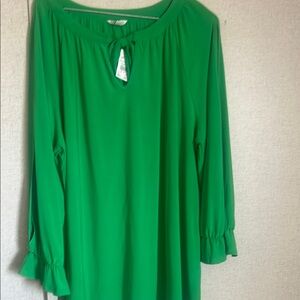 Green Women's Top